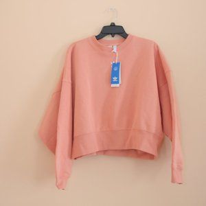 Adidas Originals Essentials sweatshirt in blush